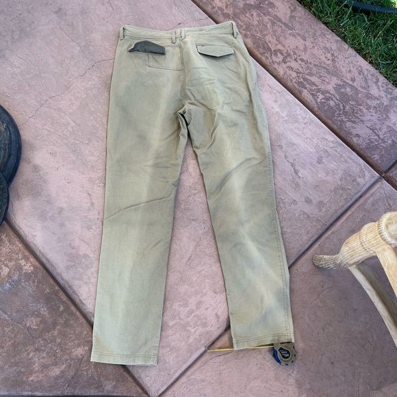 Baldwin Carter Pants Khaki Canvas Outdoor Button Fly Chino - Picture 11 of 12